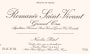 Nicolas Potel Romanee Saint-Vivant Grand Cru 1999 Front Label
