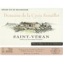 Domaine de la Croix Senaillet Saint-Veran 2012 Front Label