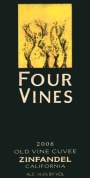 Four Vines OVC Old Vine Cuvee Zinfandel 2006 Front Label