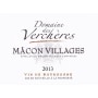 Domaine des Vercheres Macon Villages 2013 Front Label