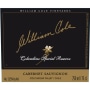 William Cole Columbine Reserve Cabernet Sauvignon 2012 Front Label