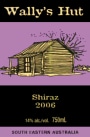 Nugan Estate Wally's Hut Shiraz 2006 Front Label