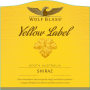 Wolf Blass Yellow Label Shiraz 2012 Front Label