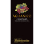 Mastroberardino Aglianico Campania 2013 Front Label