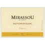 Mirassou Sauvignon Blanc 2014 Front Label