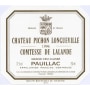 Chateau Pichon Longueville Comtesse de Lalande (1.5 Liter Magnum) 1996 Front Label