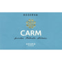 CARM Douro Reserva 2011 Front Label