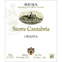 Sierra Cantabria Crianza 2011 Front Label