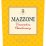 Mazzoni Vermentino-Chardonnay 2013 Front Label