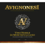 Avignonesi Vino Nobile di Montepulciano 2012 Front Label