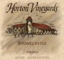 Horton Stonecastle Rose 1998 Front Label