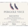 Le Salette Amarone della Valpolicella Pergole Vece Recioto (500ML) 2004 Front Label