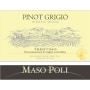 Maso Poli Pinot Grigio 2013 Front Label