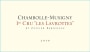 Olivier Bernstein Chambolle-Musigny Les Lavrottes Premier Cru 2010 Front Label