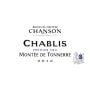 Chanson Pere & Fils Chablis Montee de Tonnerre Premier Cru 2012 Front Label
