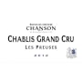 Chanson Pere & Fils Les Preuses Grand Cru 2012 Front Label