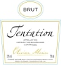 Domaine Olivier Morin Cremant de Bourgogne Tentation Brut Front Label
