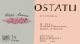 Ostatu Seleccion Crianza 2007 Front Label