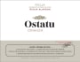 Ostatu Seleccion Crianza 2015 Front Label