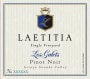 Laetitia Les Galets Pinot Noir 2008 Front Label