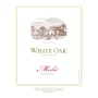 White Oak  Merlot 2012 Front Label