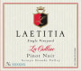 Laetitia La Colline Pinot Noir 2010 Front Label