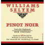 Williams Selyem Weir Vineyard Pinot Noir 2003 Front Label