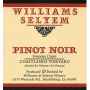 Williams Selyem Coastlands Pinot Noir 2004 Front Label