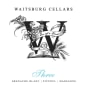 Waitsburg Cellars Three White Blend 2013 Front Label