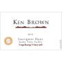 Ken Brown Vogelzang Vineyard Sauvignon Blanc 2013 Front Label