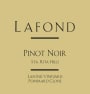 Lafond Lafond Winery Pommard Clone Pinot Noir 2009 Front Label