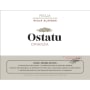 Ostatu Rioja Crianza 2012 Front Label