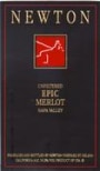 Newton Epic Merlot 1997 Front Label