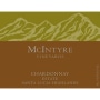 McIntyre Estate Chardonnay 2013 Front Label