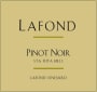 Lafond Lafond Vineyard Pinot Noir 2012 Front Label