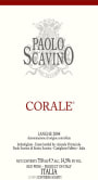 Paolo Scavino Corale Langhe Rosso 2004 Front Label