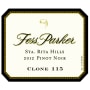 Fess Parker Clone 115 Pinot Noir 2012 Front Label