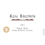 Ken Brown Santa Barbara Pinot Noir 2013 Front Label