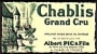 Albert Pic Montmains Premier Cru Chablis 1996 Front Label