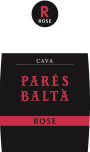 Pares Balta Rose Brut Cava Front Label