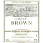 Chateau Brown Blanc 2013 Front Label