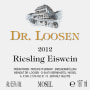 Dr. Loosen Eiswein Riesling (187ML) 2012 Front Label