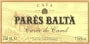 Pares Balta Cuvee de Carol Cava Front Label
