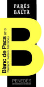 Pares Balta Blanc de Pacs 2010 Front Label