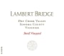 Lambert Bridge Bevill Vineyard Viognier 2014 Front Label