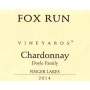 Fox Run Vineyards Doyle Family Chardonnay 2014 Front Label