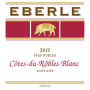 Eberle Cotes-du-Robles Blanc 2012 Front Label
