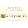 Saintsbury Toyon Farm Pinot Noir 2011 Front Label