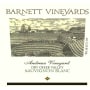 Barnett Vineyards Dry Creek Sauvignon Blanc 2013 Front Label