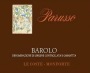 Parusso Le Coste di Monforte 2010 Front Label